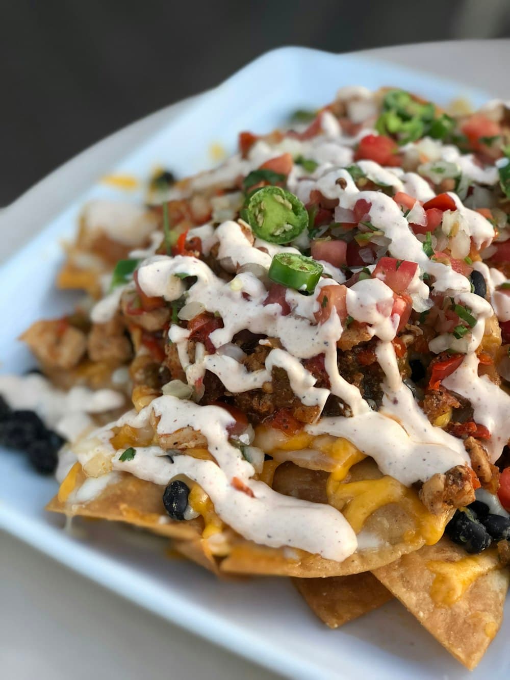 Tortilla chips with salsa — demo imagery