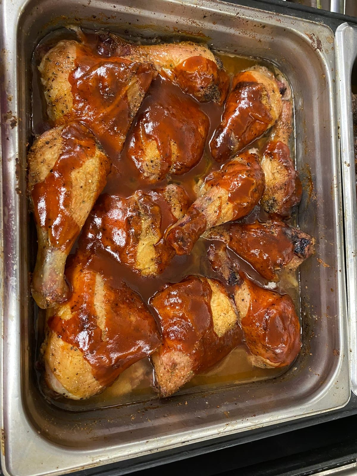BBQ chicken from the Melendez kitchen