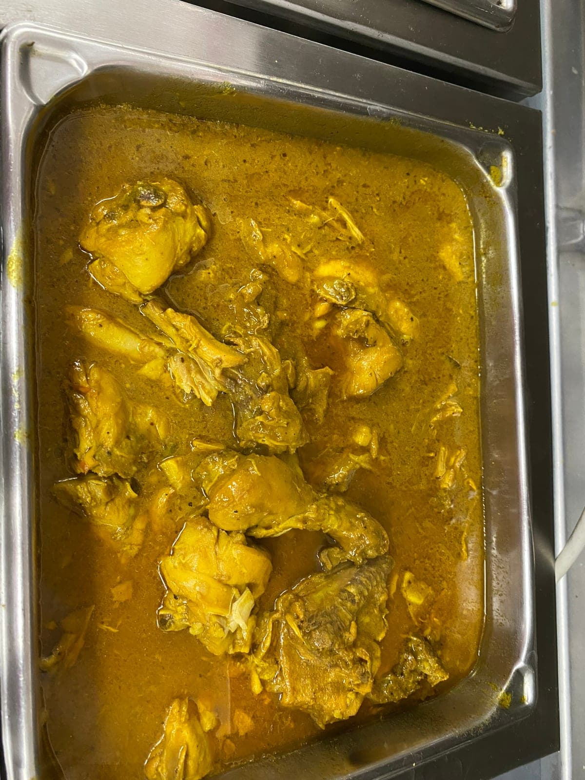 Curry chicken from the Melendez kitchen