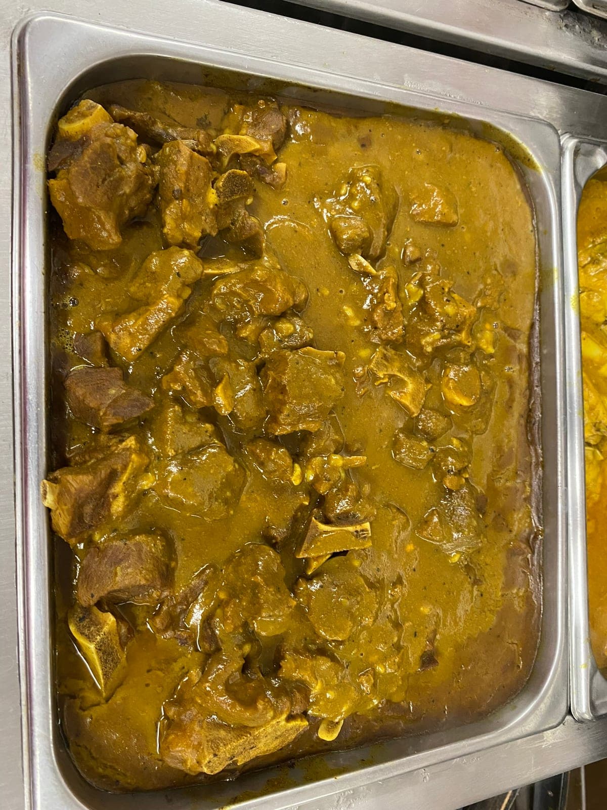 Curry goat from the Melendez kitchen