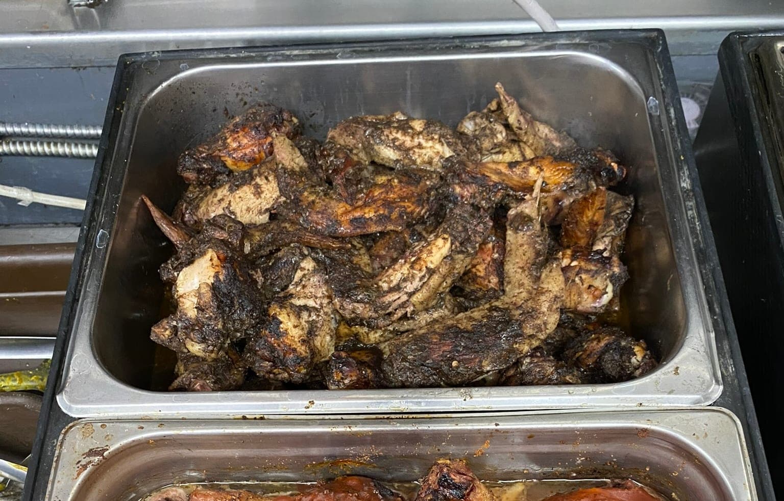 Jerk chicken wings from the Melendez kitchen